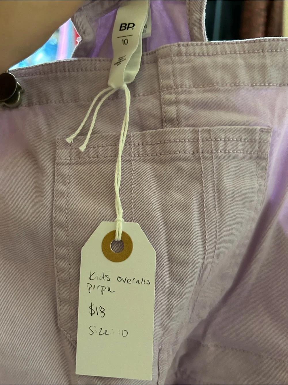 Kids Light Purple Overall Shorts - Comfortable One-Piece